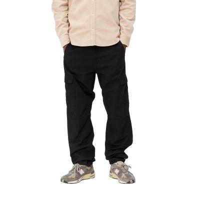 CARHARTT WIP AVIATION BLACK (RINSED) PANTALONI