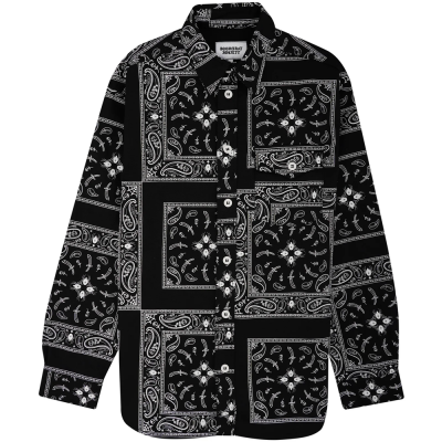 DOOMSDAY BANDANA BLACK CAMICIA