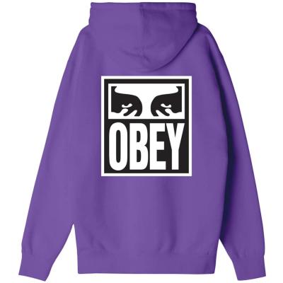 OBEY EYES ICON HOOD PASSION FLOWER FELPA