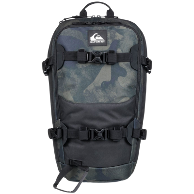 QUIKSILVER OXYDIZED 16 L TRUE BLACK/FADE OUT CAMO ZAINO