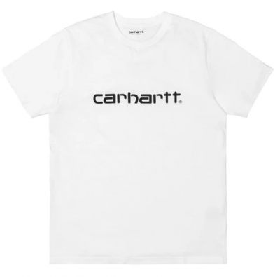 CARHARTT WIP WHITE BLACK T-SHIRT