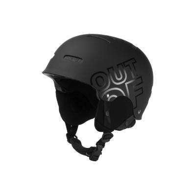 OUT OF WIPEOUT BLACK CASCO SNOWBOARD