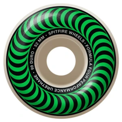 SPITFIRE CLASSIC WHITE 52mm x 99 DU RUOTE SKATEBOARD