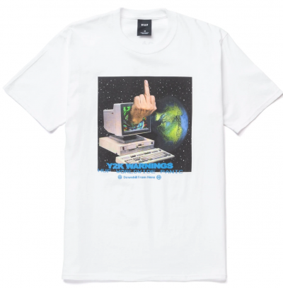 HUF Y2K DAY WHITE T-SHIRT