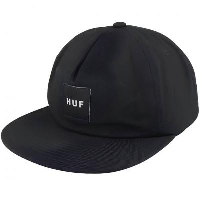 HUF SET BOX SNAPBACK CAP BLACK