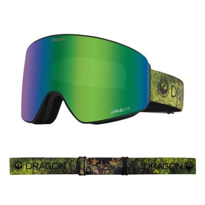 DRAGON PXV TERRA FIRMA LL GREEN ION/ LL AMBER MASCHERA SNOWBOARD