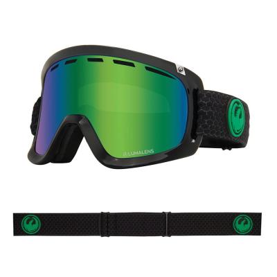 DRAGON D1 OTG LL GREEN ION / LL AMBER MASCHERA SNOWBOARD