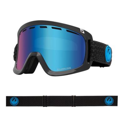 DRAGON D1 OTG LL BLUE ION /LL AMBER MASCHERA SNOWBOARD