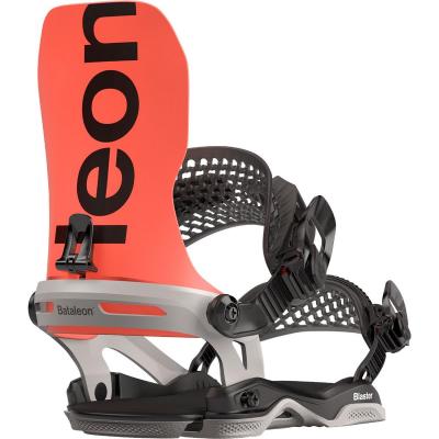 BATALEON BLASTER ASYMWRAP NEON RED/GLACIER GRAY ATTACCHI SNOWBOARD