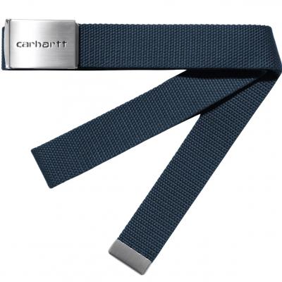 CARHARTT WIP CLIP BELT CHROME INK