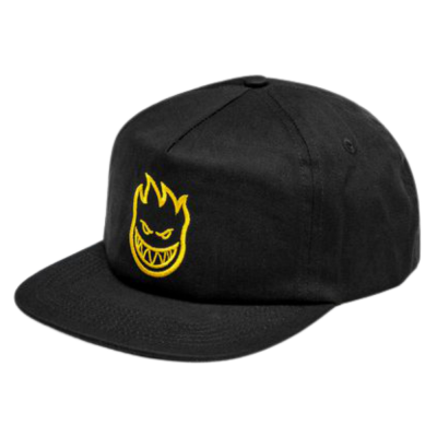 SPITFIRE BIGHEAD SNAPBACK BLACK/GOLD CAPPELLO