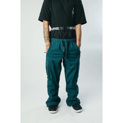 BRETHREN ACCESS CARGO EVERGREEN/DARK GREEN PANTALONI SNOWBOARD