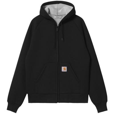 CARHARTT WIP CAR-LUX HOODED JACKET BLACK/GREY