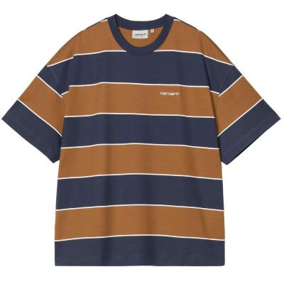 CARHARTT WIP S/S QUINBY BLUE T-SHIRT