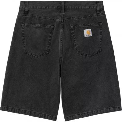 CARHARTT WIP LANDON SHORT BLACK (STONE WASHED)