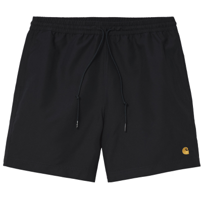 CARHARTT WIP CHASE TRUNKS BLACK/GOLD COSTUME