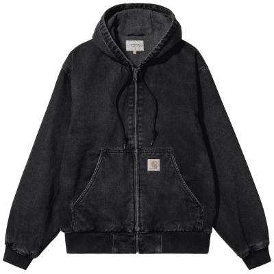 CARHARTT WIP OG ACTIVE BLACK (STONE WASHED) GIACCA