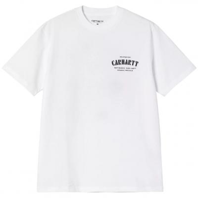 CARHARTT WIP S/S CATALOGUE C LOGO WHITE T-SHIRT