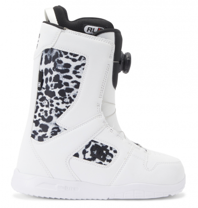 DC PHASE BOA WHITE/BLACK PRINT SCARPONI SNOWBOARD DONNA