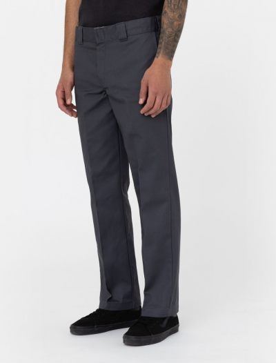 DICKIES 873 STRAIGHT WORK PANT CHARCOAL GREY