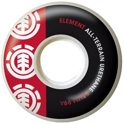 ELEMENT SECTION 54mm 99A RED RUOTE SKATEBOARD