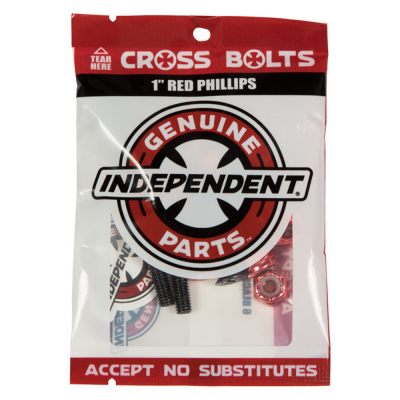 INDEPENDENT GENUINE PARTS PHILLIPS HARDWARE 1 IN BLACK/RED VITI