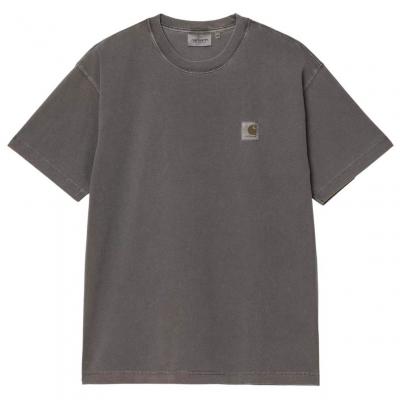 CARHARTT WIP S/S NELSON T-SHIRT GRAPHITE