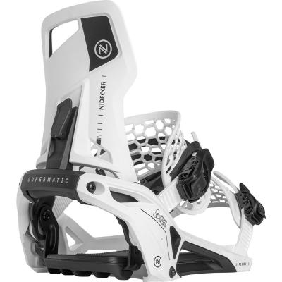 NIDECKER SUPERMATIC WHITE ATTACCHI SNOWBOARD