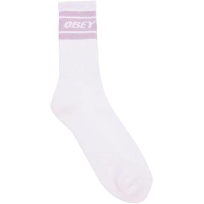 OBEY COOPER II WHITE/ORCHID PETAL CALZINI