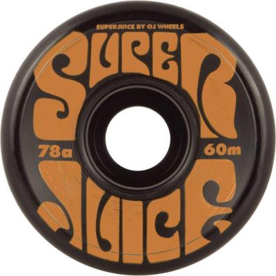 OJ WHEELS SUPER JUICE 60mm - 78A BLACK RUOTE SKATEBOARD