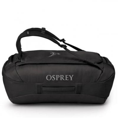 OSPREY TRANSPORTER DUFFEL 65 RAVEN BLACK BORSONE