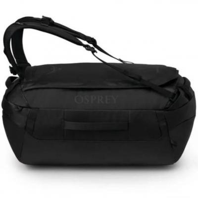 OSPREY TRANSPORTER DUFFEL 40 RAVEN BLACK BORSONE