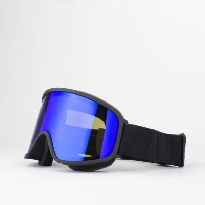 OUT OF FLAT BLACK BLUE MCI MASCHERA SNOWBOARD