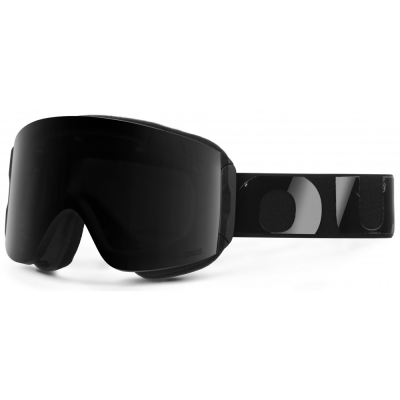 OUT OF KATANA BLACK SILICONE (The one nero) MASCHERA SNOWBOARD