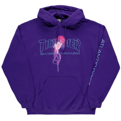 THRASHER x ATLANTIC DRIFT PURPLE FELPA