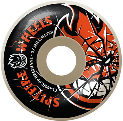 SPITFIRE SHATTERED BIG HEAD 57mm x 99A RUOTE SKATEBOARD