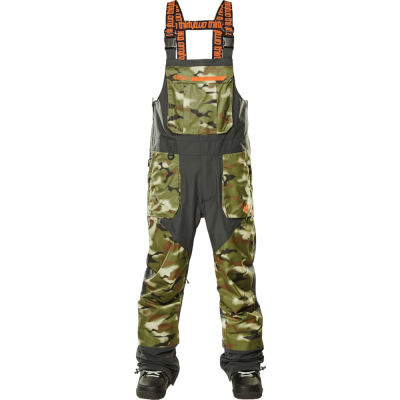 THIRTYTWO BASEMENT BIB CAMO PANTALONI SNOWBOARD