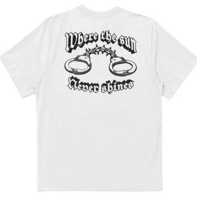 WASTED PARIS DARBIES WHITE T-SHIRT