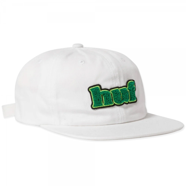 HUF MADISON 6 PANEL HAT WHITE CAPPELLO