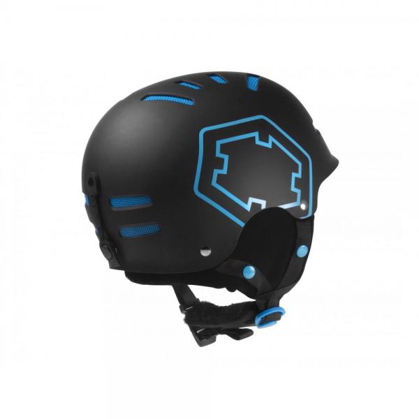OUT OF WIPEOUT BLACK BLUE CASCO SNOWBOARD
