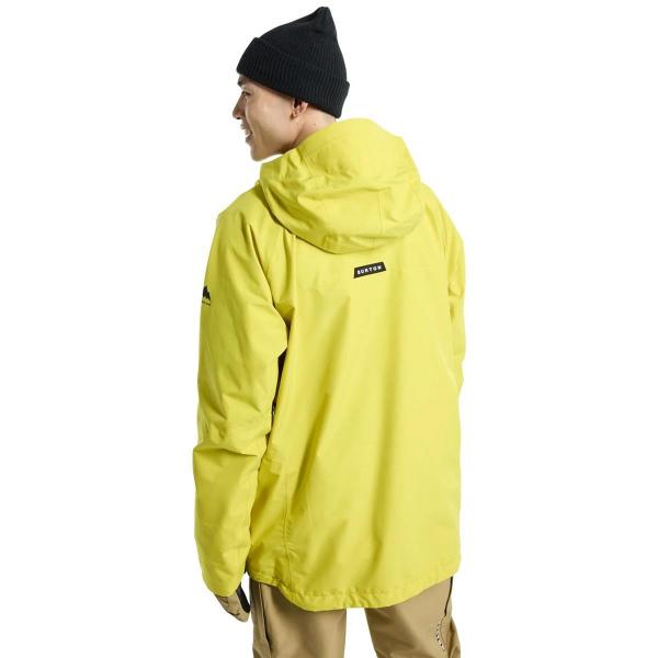 BURTON POWLINE GORE-TEX 2L SULFUR/TRUE BLACK GIACCA SNOWBOARD