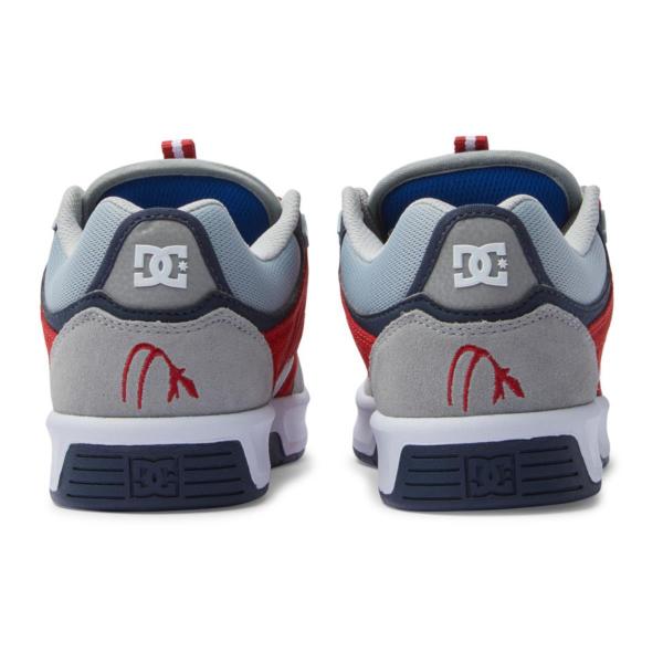 DC SHOES KALYNX ZERO S GREY/RED SCARPE