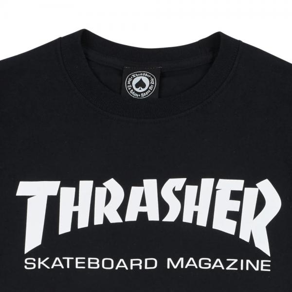 THRASHER MAG BLACK T-SHIRT