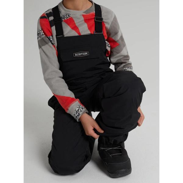 BURTON SKYLAR BIB TRUE BLACK PANTALONI SNOWBOARD BAMBINO