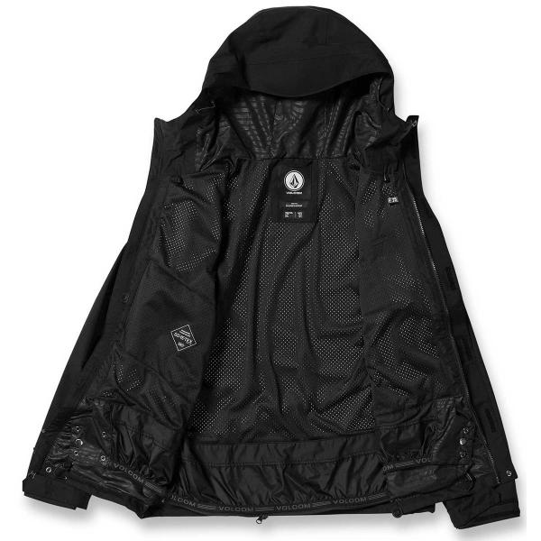 VOLCOM DUA INSULATED GORE-TEX BLACK GIACCA SNOWBOARD