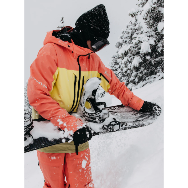 BURTON AK GORE-TEX SWASH JACKET SNOWBOARD REEF PINK/BUTTERMILK/MUSHROOM