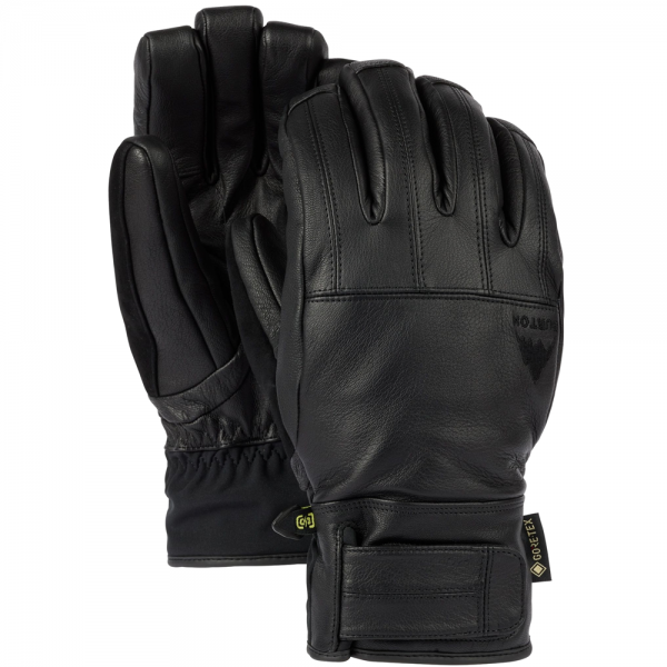 BURTON GONDY GORE LEATHER GLOVE TRUE BLACK GUANTI SNOWBOARD