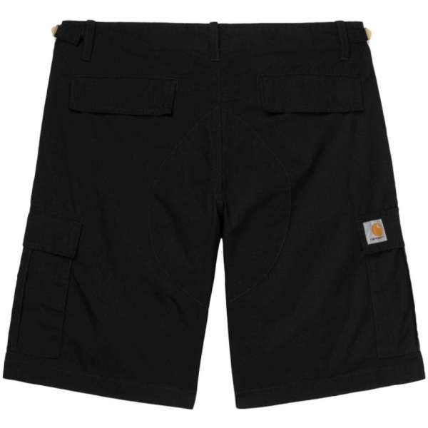 CARHARTT WIP AVIATION BLACK SHORTS