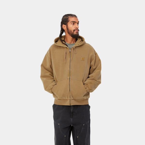 CARHARTT WIP HOODED VISTA JACKET BUFFALO (GARMENT DYED)