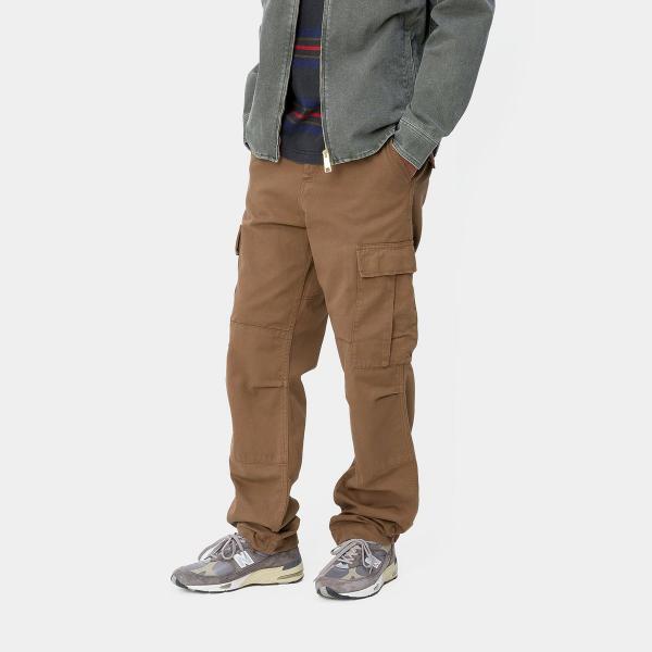 CARHARTT WIP REGULAR CARGO PANT TAMARIND (GARMENT DYED) 